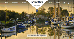 Desktop Screenshot of la-tremblade.fr